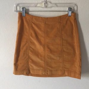 Rare color Free People Mini Skirt